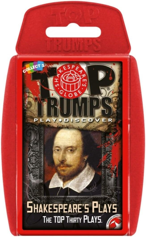 Top Trumps Card Game - Shakespeare's Plays - Family Games for Kids and Adults
