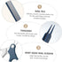 Newborn Nail Care Kit with Safe Clipper and Scissors