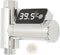 Vikye Digital Thermometer, LED Display Water Shower Thermometer Rotatable Screen, Baby Bath Water