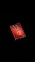 Bicycle Metalluxe Red Playing Cards - Premium Metal Foil Finish, Poker Size