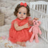20 Inch Set, F963 3+ SCOM Reborn Baby Doll, Realistic Toddler Girl Doll with Soft Weighted Cloth Body & Vinyl Limbs