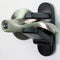 Door Lever Lock (3 Pack), Prevents Toddlers from Opening Doors, Easy One Hand Operation for Adults, Durable ABS (Black)