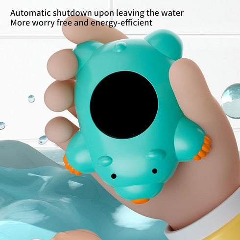 MENGLANSI Smart Bear-Shaped Floating Fast-Reading Accuracy with Color-Changing Alerts for Newborn Bathwater Testing