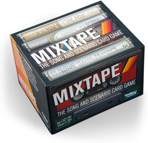MIXTAPE Family Friendly Card Games - Adult Games for Game Night, Fun for Teens & Kids