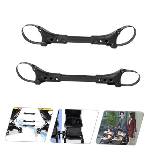 2pcs Stroller Accessory Universal Connectors, Two Double Twin Outdoor Baby Strollers for Professional Use