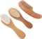 Newborn Hair Brush and Comb Set for Babies with Soft Wool Bristles