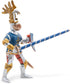 Papo Hand-Painted Medieval-Fantasy Figurine - Blue Knight Fleur de LYS, Collectible for Children