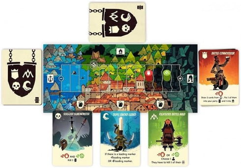 BFF Games Hidden Leaders Board Game - Deduction and Strategy Game for Kids and Adults, Ages 10+, 2-6 Players