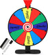 Retbtnm 12-Inch Color Prize Wheel, 12 Slot Editable Spinning Wheel with Dry Erase
