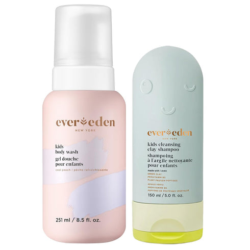Evereden After Swim & Sports Kids Shampoo: With Cleansing Clay and Body