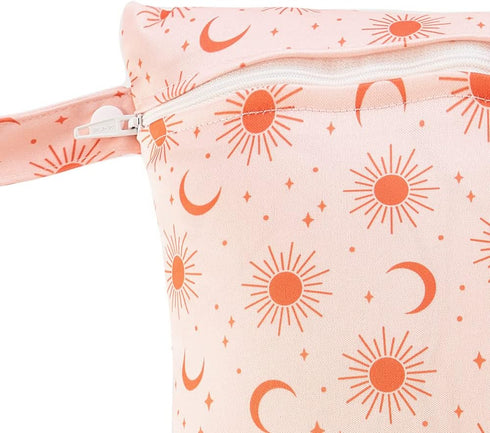 Happy Flute 3 Set Wet Bag Storage Bag Waterproof Washable Travel Bags, Beach, Pool, Gym Bag for Swimsuits & Wet Clothes