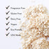 Oatmeal Baby Bath Powder for Eczema by Irene Organics - Colloidal Oatmeal for Soothing Treatment of Eczema, Diaper