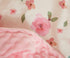 Double Layer Soft Plush Baby Minky Blanket, Pink Floral, 30 X 40 inches, Toddler to Newborn