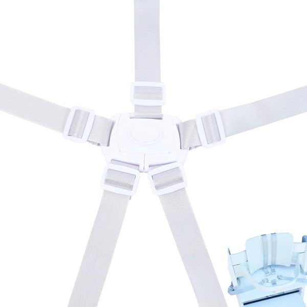 5 Point Harness Seat Belt Safety Strap Belt for Stroller Pushchair Pram