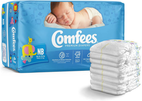 Baby Diapers for Newborns, 42 Count, Size N