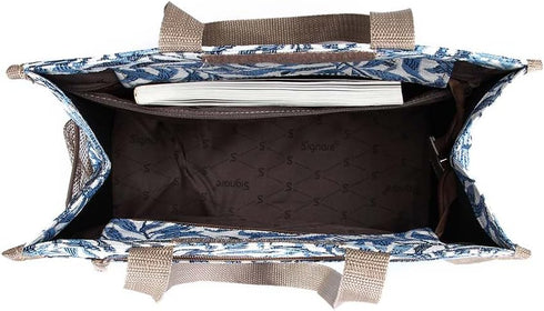 Signare Women's Tapestry Shopping Tote Bag/Shoulder Bag, William Morris Willow Bough