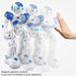 WEECOC RC Robot Toys Gesture Sensing Smart Robot Toy for Kids Can Singing Dancing Speaking Christmas Birthday (White)
