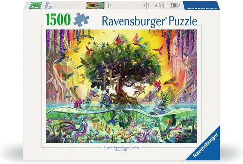 Ravensburger Beautiful Sea Unicorn & Friends 1500 Piece Jigsaw Puzzle for Adults