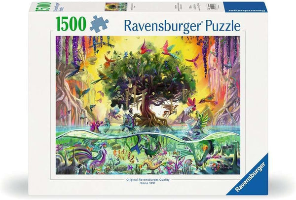 Ravensburger Beautiful Sea Unicorn & Friends 1500 Piece Jigsaw Puzzle for Adults