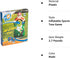 Toysmith Inflatable Sports Toss Game, Multicolor Football and Baseball Sports Games for Boys and Girls