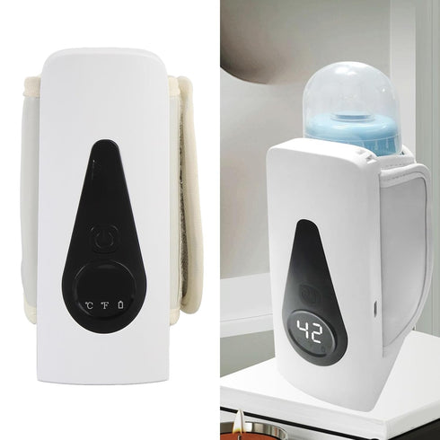 Portable Bottle Warmer for Travel, On The Go, Fast Heating & Efficient Charging, Long Lasting Battery & Constant