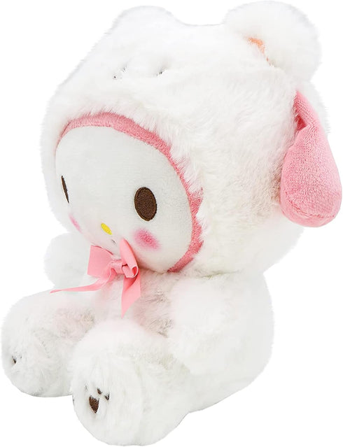 Cartoon Kawaii White Bear Plush Doll, Soft Plush Toy, Cute Stuffed Animals for Birthday Gifts for Kids