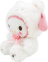 Cartoon Kawaii White Bear Plush Doll, Soft Plush Toy, Cute Stuffed Animals for Birthday Gifts for Kids