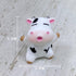 MAOMIA 8 Pcs Cow Figures Set for Kids, Animal Toys Cake Toppers, Miniature Figurines Collection for Christmas Birthday