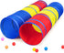 PigPigPen Kids Tunnel for Toddlers, Pop Up Play Tunnel Tent for Babies and Dogs, Indoor & Outdoor Playset (Classic 2