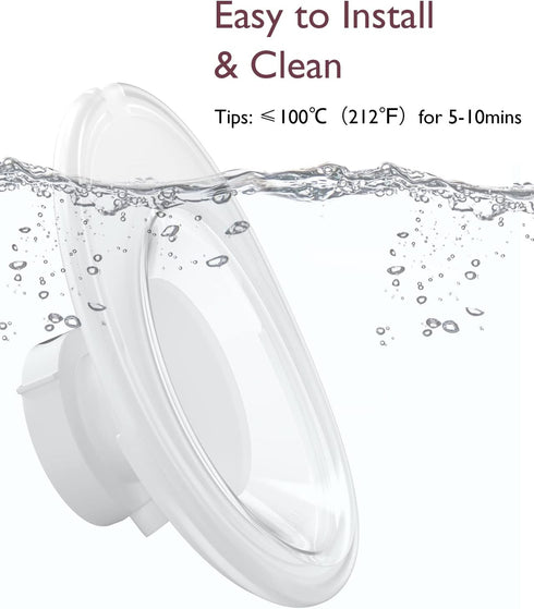 Momcozy M5 27mm. M5 1PC (27mm) Double-Sealed Flange Original Breast Pump Replacement Accessories