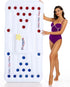 6FT Triumpeek Inflatable Pool Game Table Float, Blow Up Floating Pool Game Raft Lounge, Fun Pool Party Game Table