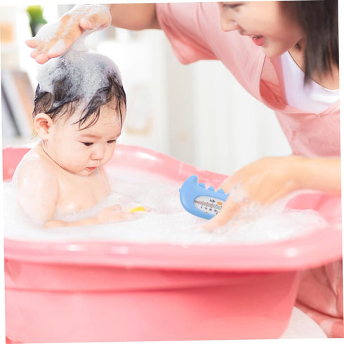Toddmomy Bath Thermometer for Newborn Bathtub Thermometer Easy to Read Water Temperature Measurement Tool Cartoon