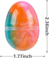 Howzcci 6 Pack Slime Eggs Toys Easter Eggs Toys for Kids Boys Girls Easter Basket Stuffers Essentials Egg Fillers Party