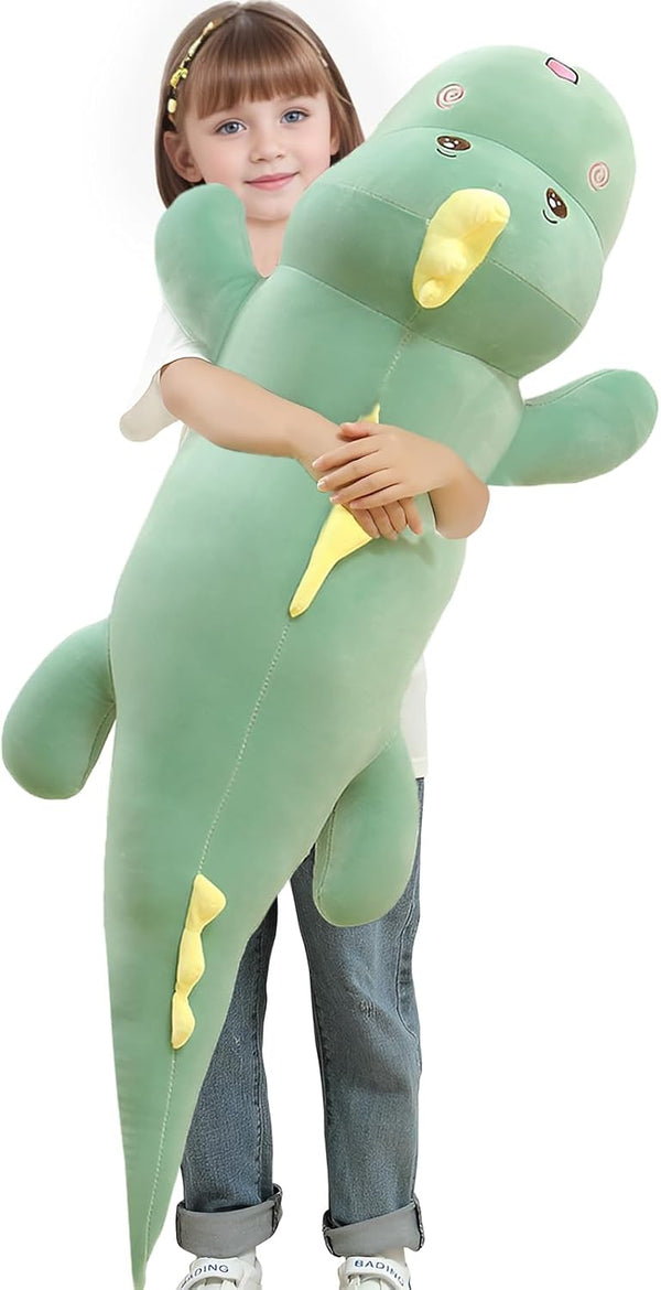 Tianmihou 32" Giant Dinosaurs Plush Toy Body Pillow, Cute Dinosaur Stuffed Animals,