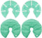 Hot/Cold Breast Gel Bead Ice Packs, Breast Cooling/Heat Pads for Nursing Pain, Mastitis, Engorgement, Swelling, Plugged