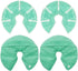 Hot/Cold Breast Gel Bead Ice Packs, Breast Cooling/Heat Pads for Nursing Pain, Mastitis, Engorgement, Swelling, Plugged