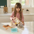 Set 19 3 J06618 Janod - My Bakery - Pretend Play Kitchen and Dolls Tea Toy - Wooden and Felt Pieces Included