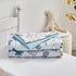Joyreap 4 Set, Piece Toddler Bedding Cute Dinosaur on Light Blue, Ultra Soft Microfiber Toddler Comforter for Kids Boys