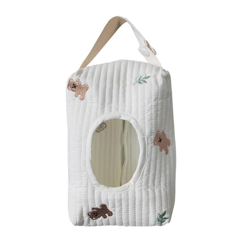 Generic Wipes Dispenser,Baby Wipe Holder,Reusable Organizer,Cute Storage Pouch for Diaper Bag