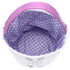 Easter Bunny Personalized Canvas Cotton Egg Bags for Kids, Rabbit Print Buckets with Fluffy Tail Gifts