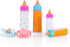 Magic Disappearing Milk and Juice Bottles - 6 Pieces Pretend Play Feeding Toy Set with Pacifiers