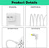 DZDQDR 12 Volt Breastfeeding Power Adapter - for Luna Hospital Grade Pump - Charging Pump Adapter w/Barrel Connector