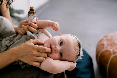 Punkin Butt Teething Oil and Ear Oil for Sore Gum and Ear Canal Relief | All Natural, Organic, Safe for Infants
