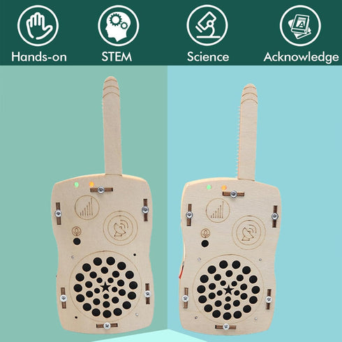 6-8-13 6 7 8 9 10 11 12 13 14+ STEM Toys for Age Crafts Kits Building Your Own Walkie Talkies for Kids Easter Basket