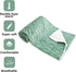 30 40 Inch Green Sage Baby Blankets, Sage Toddler Blanket for Boys Girls, Dotted Backing, Double Layer, Crib Receiving