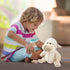 Tiny Heart Lamb Stuffed Animal, 3 Pcs Cute Plush Toy for Nursery Home Decor, Small Gift for Kids (White)