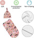 Horse Baby Stuff Gift for Girls - Soft Stretchy Pink Baby Swaddle Blanket Beanie Set for Baby Shower