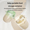 Vdaxvme 80 ml, Compact Milk Container, Travel-friendly Powder Dispenser for Easy Feeding, Storage Box for Formulas