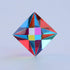 CMY Cubes The Aether (50mm) - Cyan, Magenta & Yellow Polyhedron for Subtractive Color Mixing Educational Desk Object