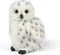 Living Nature Snowy Owl Stuffed Animal, 7 inches, Fluffy Owl Gift for Kids